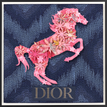 Dior Navy / Pink
