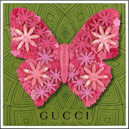 GYPSY BUTTERFLY 12"X12"