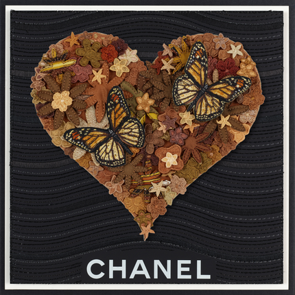 Gypsy Heart Brown 12"x12"