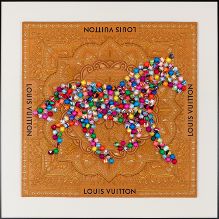 Pom Pom Trot 26"x26"
