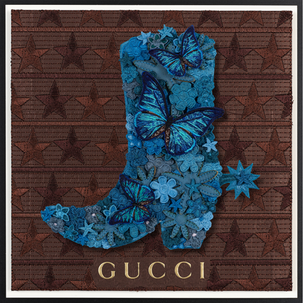 Gypsy Boot 12"x12"