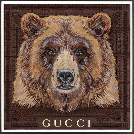 Grizzly Bear 12"x12"