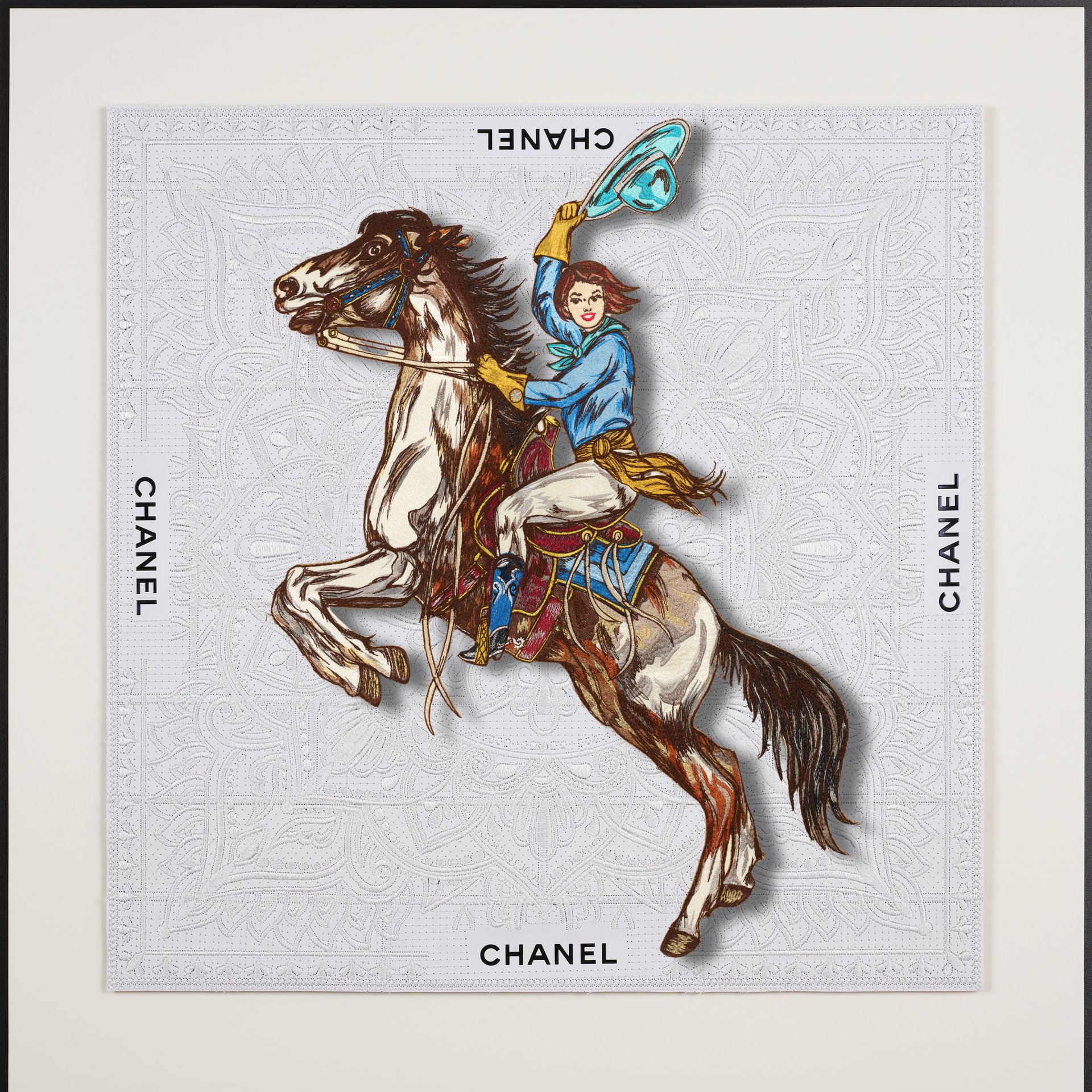 Trick Rider - Luxury 40x40 – Stephen Wilson Studio