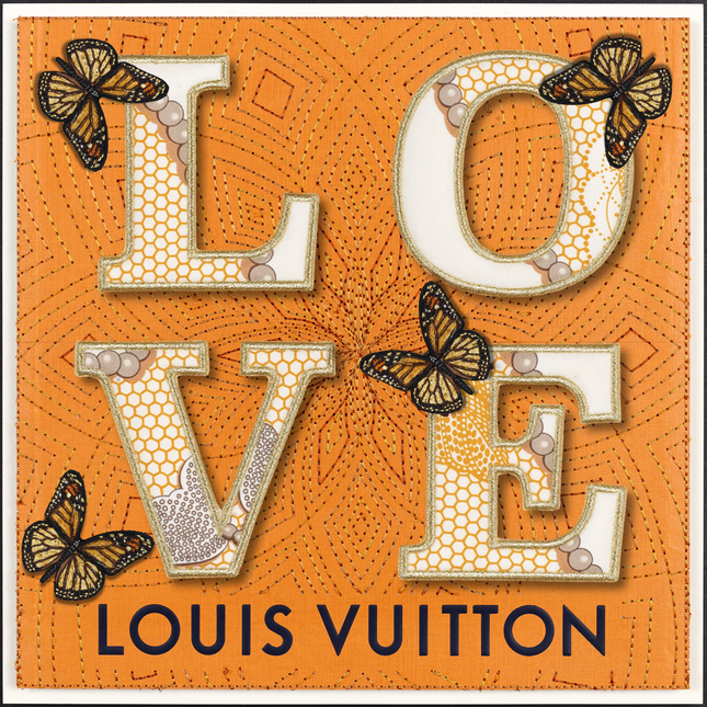 Love Brown 12"X12"