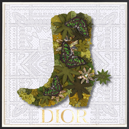 GYPSY BOOT 12"x12"
