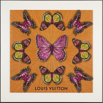 Luxury Butterfly Mandala 5- 26”X26”