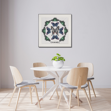 Luxury Butterfly Mandala 4- 26”X26”