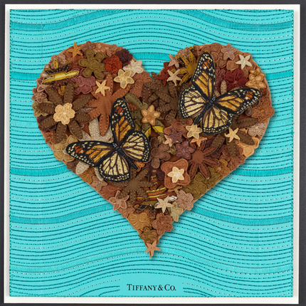 Gypsy Heart Brown 12"x12"