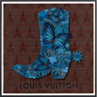 Louis Vuitton Brown / Blue