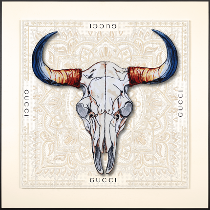Steer Skull 26"x26"