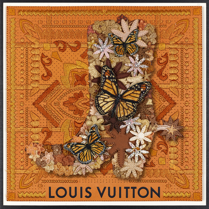 Gypsy Boot Brown 12"x12"