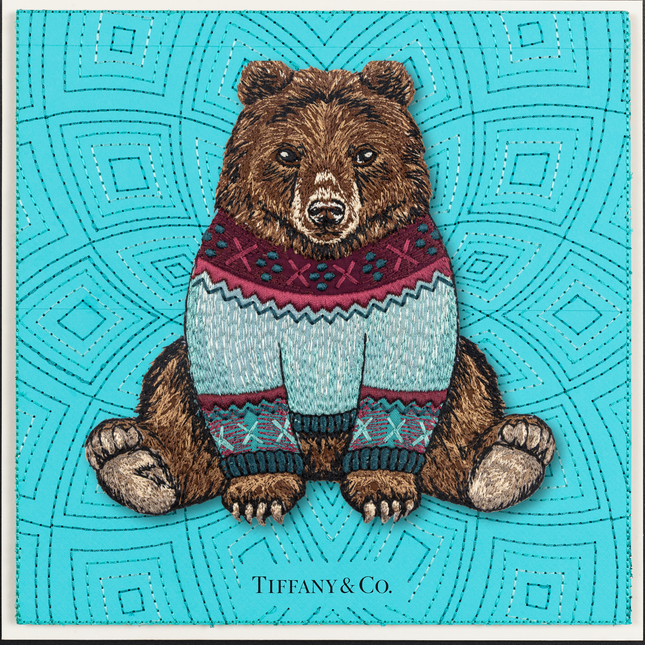Sweater Bear 12"x12"