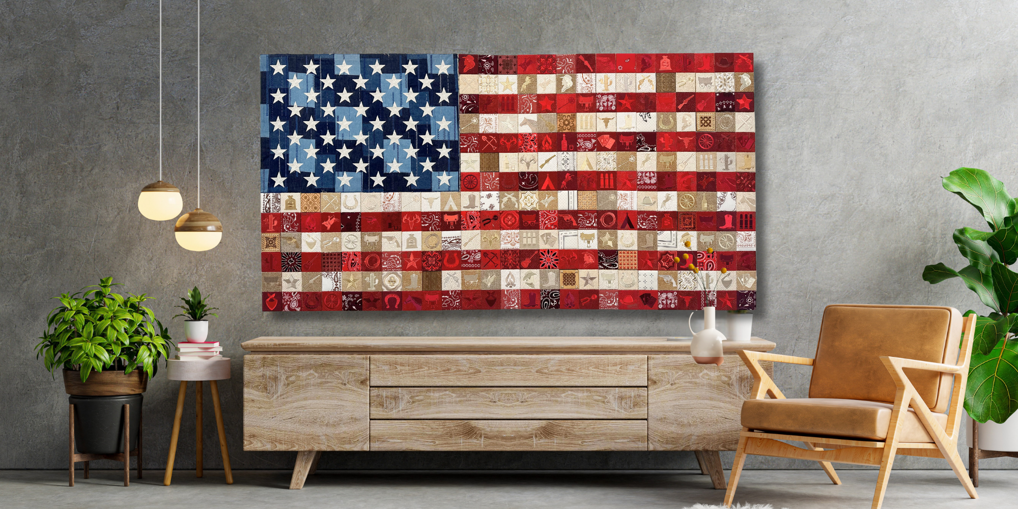 Old Glory 75"x 39"