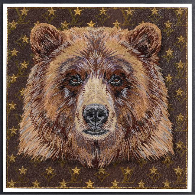 Grizzly Bear 12"x12"