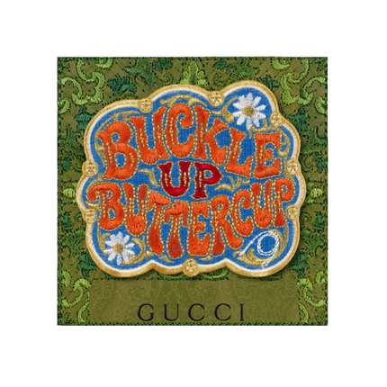 Buckle Up Buttercup 5"x5"