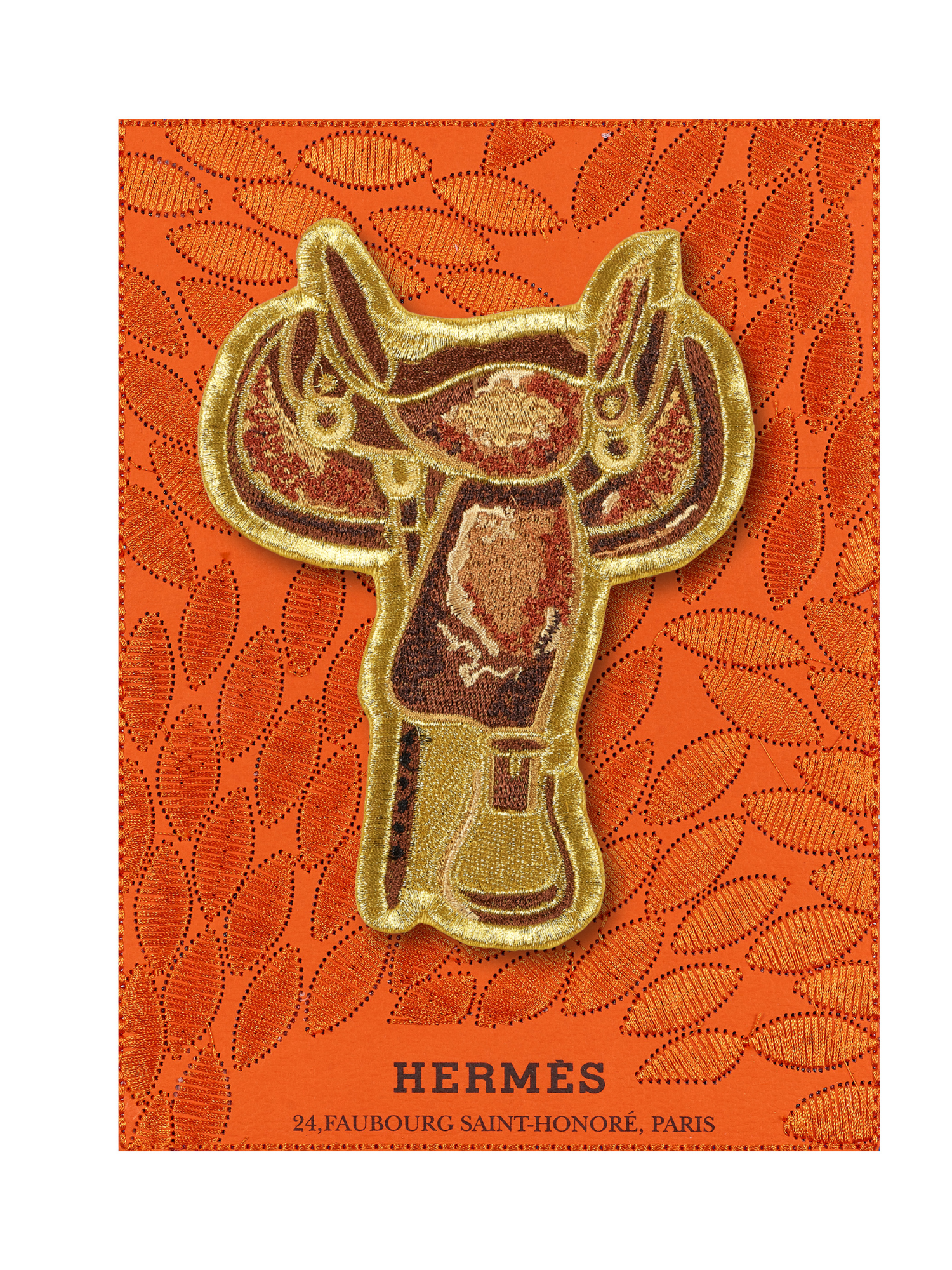 Saddle 6"x8"
