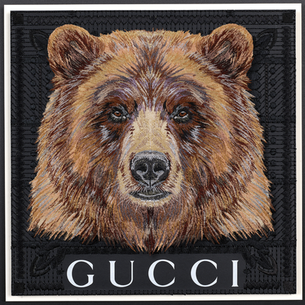 Grizzly Bear 12"x12"
