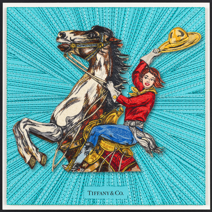 Trick Rider 12"x12"