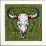 Steer Skull 26"x26"