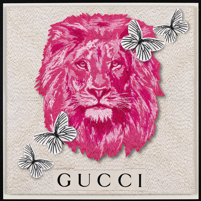 Pink Strength 12"x12"