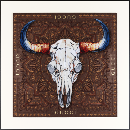 Steer Skull 26"x26"