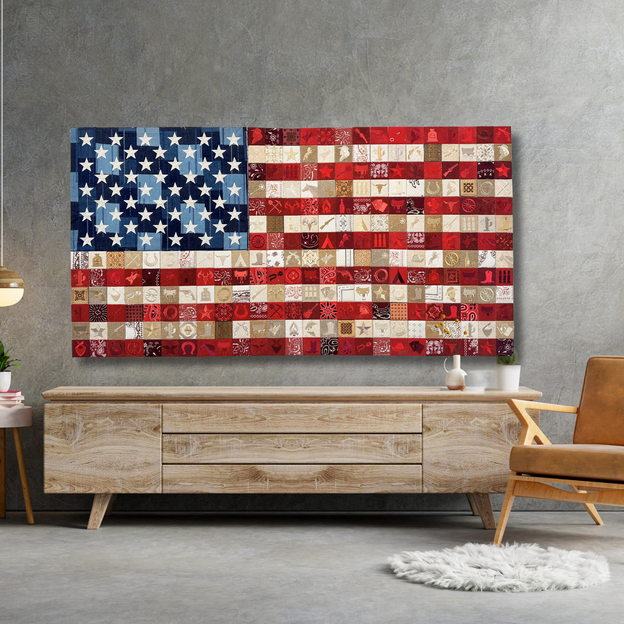 Old Glory 75"x 39"