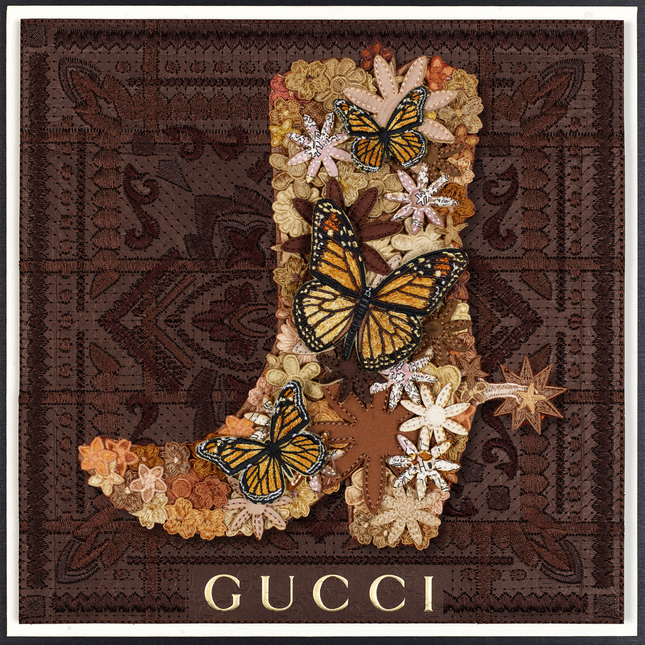 Gypsy Boot 12"x12"
