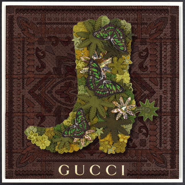 GYPSY BOOT 12"x12"