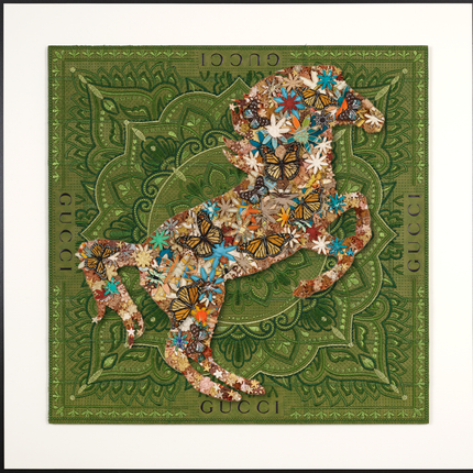 Gypsy Horse Brown 26"x26"