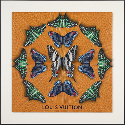 Luxury Butterfly Mandala 4- 26”X26”