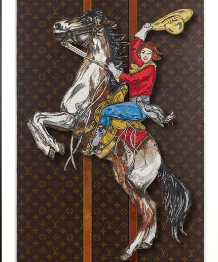 LV Trick Rider 26"x40"