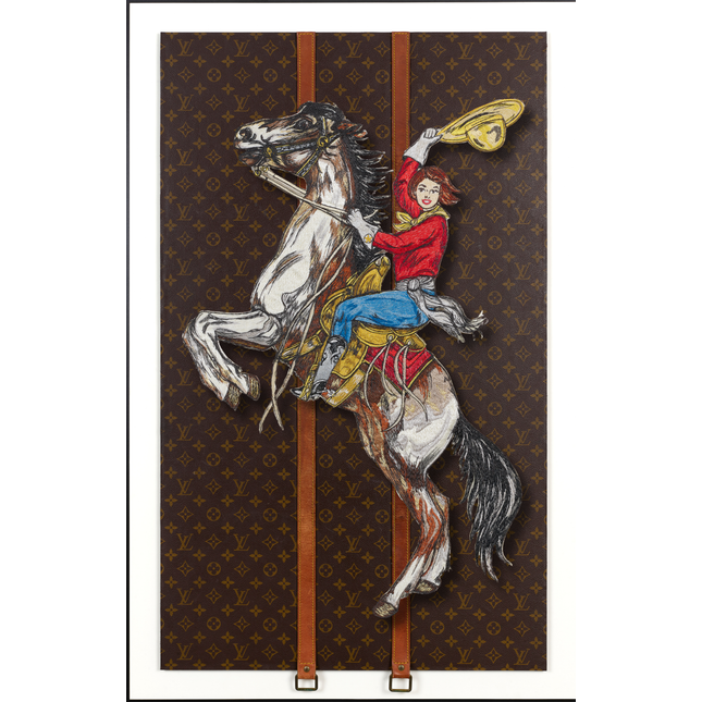 LV Trick Rider 26"x40"