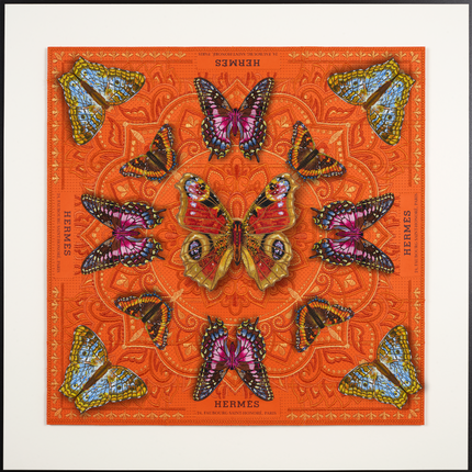 Luxury Butterfly Mandala 2- 26”X26”