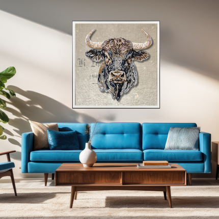 CUSTOM EL TORO 40"x40"