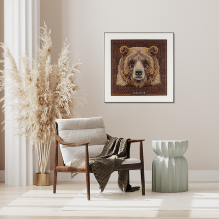 Grizzly Bear 26"x26"