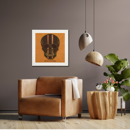 Memento Mori LV Monogram 26"x26"