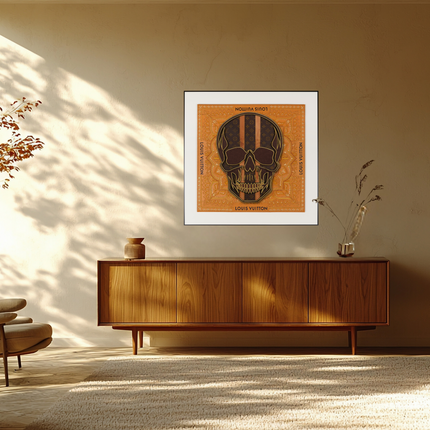 Memento Mori LV Monogram 26"x26"