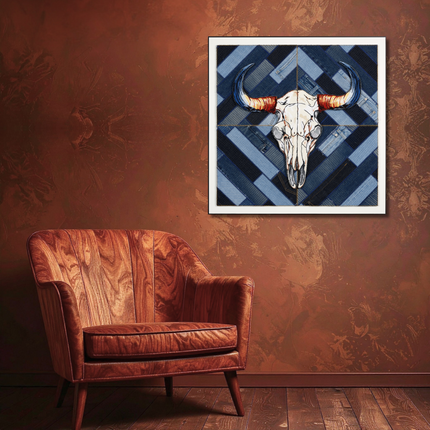 Steer Skull 26"x26"