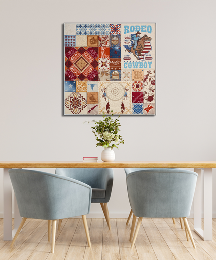American Sampler 26"x26"