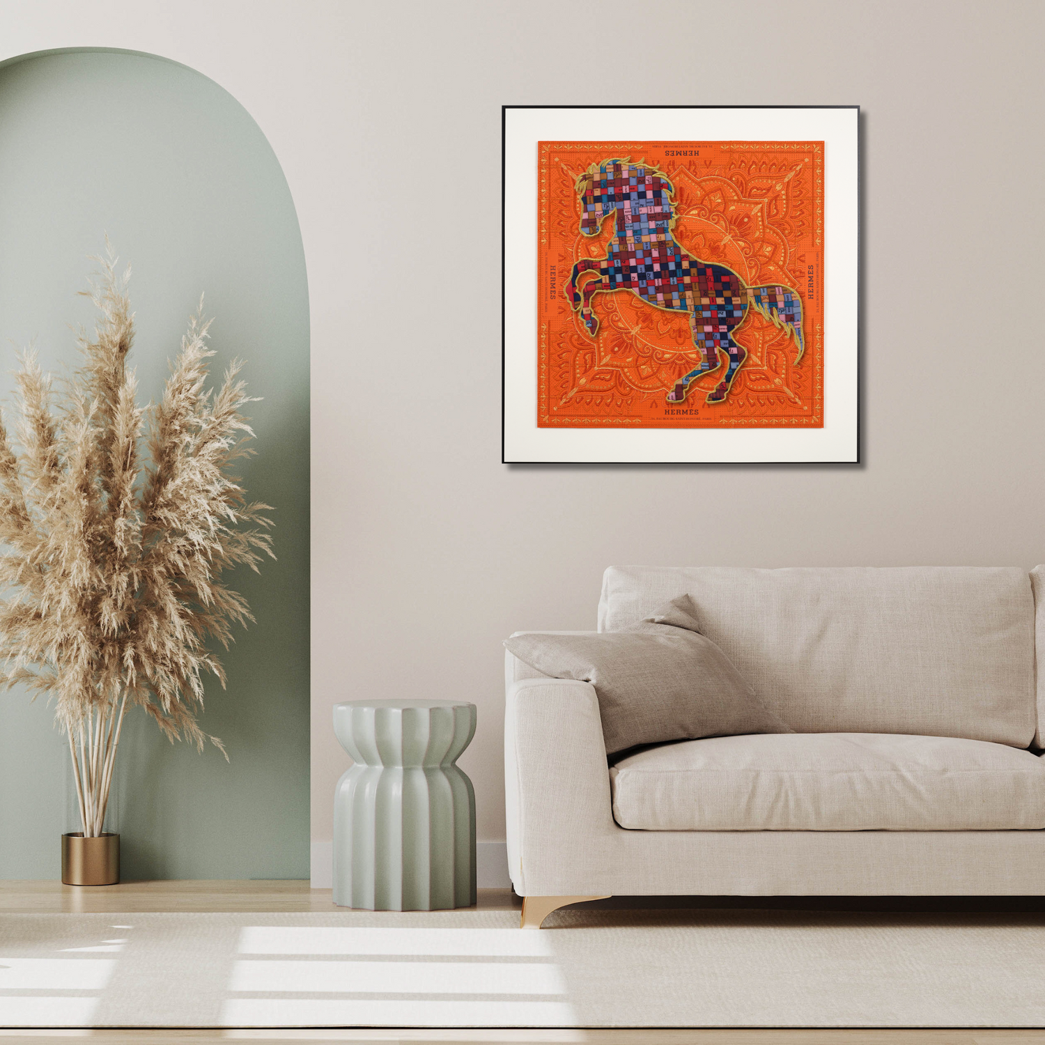 エルメス ステファンウィルソン アートパネル エルメス ステファン エルメス ステファンウィルソン アートパネル エルメス ステファン