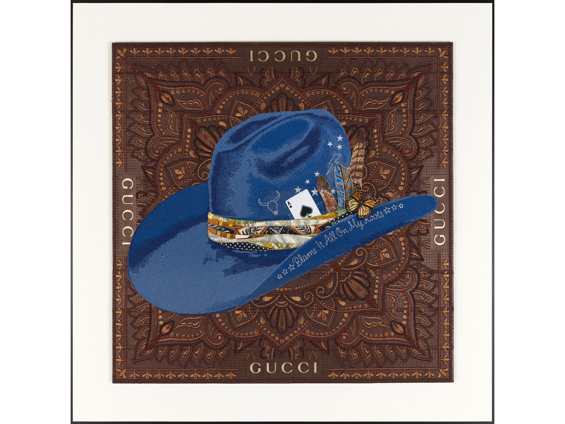 Aspen - Blue 26"x26"