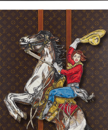 LV Trick Rider 26"x40"