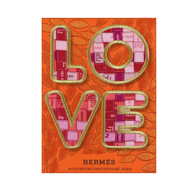 Hermes LOVE 6"x8"