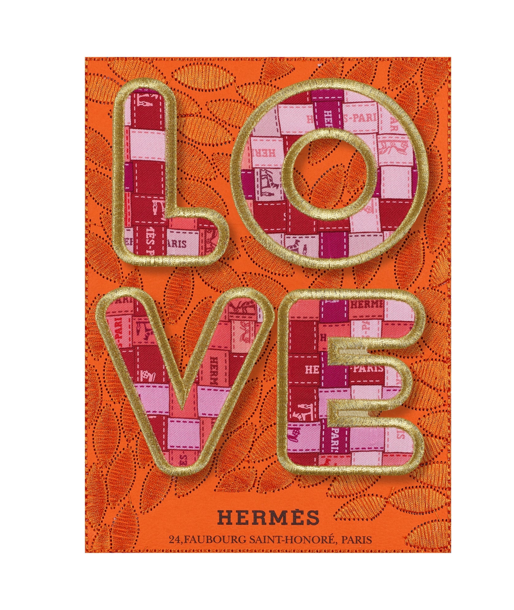 Hermes LOVE 6"x8"