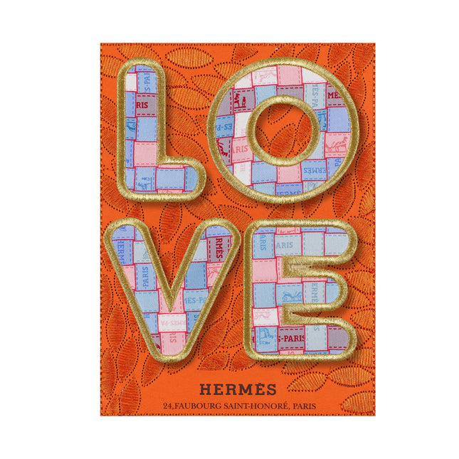 Hermes LOVE 6"x8"