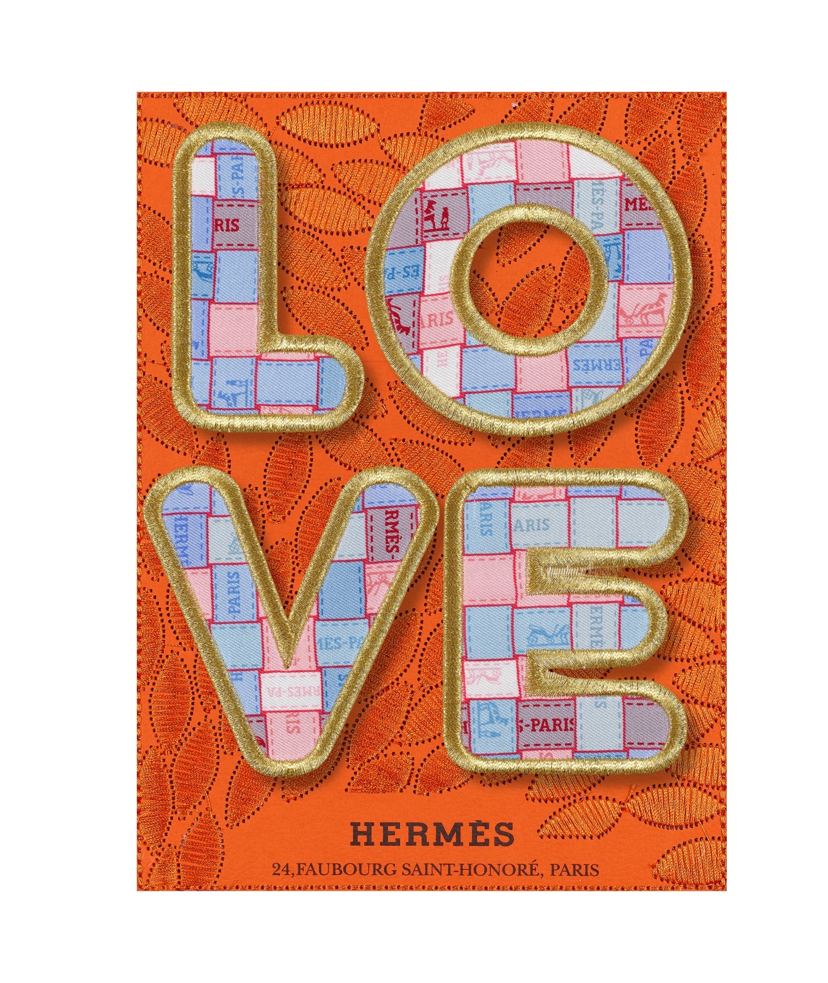 Hermes LOVE 6"x8"