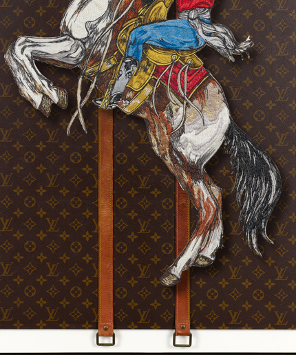 LV Trick Rider 26"x40"