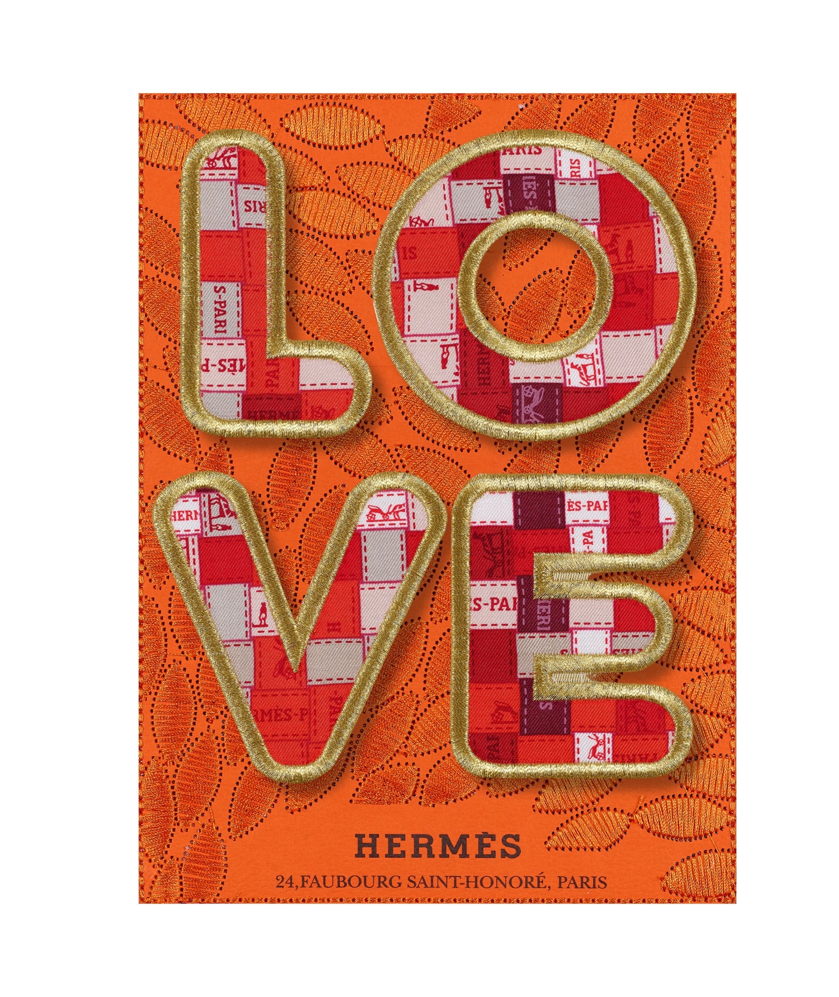 Hermes LOVE 6"x8"