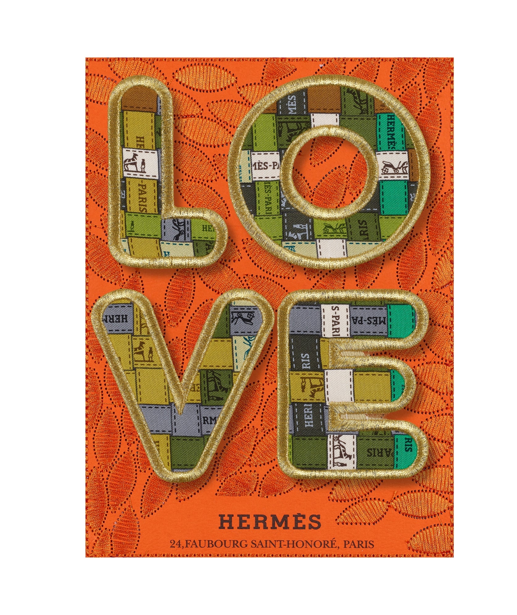 Hermes LOVE 6"x8"