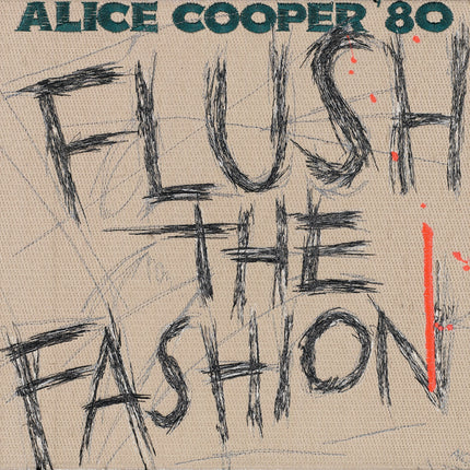 Alice Cooper, Flush the Fashion - Stephen Wilson Studio